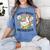 Oops I Bought Another Book Goose Women's Comfort Colors T-Shirt Chalky Mint