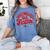 Overstimulated But Festive – Christmas Introvert Humor Women's Comfort Colors T-Shirt Chalky Mint Overstimulated But Festive – Christmas Introvert Humor Women's Comfort Colors T-Shirt Chalky Mint