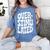 OVERSTIMULATED Introvert Social Mode Sensory Overload Women's Comfort Colors T-Shirt Chalky Mint