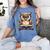 Owl Reading A Book Perched On A Branch Bookworm Women's Comfort Colors T-Shirt Chalky Mint