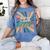 BE PATIENT I'M FROM THE 1900s RETRO SUNSET 90s 80s 70s Women's Comfort Colors T-Shirt Chalky Mint