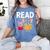 Pig Elephant Reading Cute Book Lover Bookworm Boys Girls Kid Women's Comfort Colors T-Shirt Chalky Mint Pig Elephant Reading Cute Book Lover Bookworm Boys Girls Kid Women's Comfort Colors T-Shirt Chalky Mint