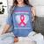 Pink In Memory Of Daughter In Law Breast Cancer Heart Print Women's Comfort Colors T-Shirt Chalky Mint Pink In Memory Of Daughter In Law Breast Cancer Heart Print Women's Comfort Colors T-Shirt Chalky Mint