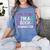 Pretend I'm A Book Character Reader Fan Cosplay Women's Comfort Colors T-Shirt Chalky Mint