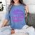 Quietly Thriving In Fictional Realms Book Lovers Women's Comfort Colors T-Shirt Chalky Mint