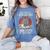 i Read Books And i Know Things German Shepherd Coffee Books Women's Comfort Colors T-Shirt Chalky Mint