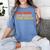 Read Books Lift Weights Fight Fascists Reading Humor Women's Comfort Colors T-Shirt Chalky Mint