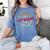 Read Books Lift Weights Fight Fascists Reading Lover Bookish Women's Comfort Colors T-Shirt Chalky Mint