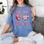 Read Your Heart Out Teacher Valentine Book Women's Comfort Colors T-Shirt Chalky Mint