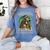 I Read Because Roasting People Is Frowned Upon Dragon Book Women's Comfort Colors T-Shirt Chalky Mint