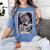 The Reader Tarot Card Women Book Lover Librarian Read Women's Comfort Colors T-Shirt Chalky Mint