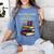 Reading 6 7 Nights Meme English Teacher Bookworm Books Women's Comfort Colors T-Shirt Chalky Mint