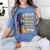Reading Bookish Dragon Fantasy Women's Comfort Colors T-Shirt Chalky Mint