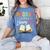 Reading Books Bibliophile Hooray It's Library Day Women's Comfort Colors T-Shirt Chalky Mint