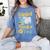 Reading Hobby Bookshelves Library Fueled By Books And Tea Women's Comfort Colors T-Shirt Chalky Mint Reading Hobby Bookshelves Library Fueled By Books And Tea Women's Comfort Colors T-Shirt Chalky Mint