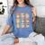 Reading Is My Jam Cute Jelly Jars Book Genres Women's Comfort Colors T-Shirt Chalky Mint
