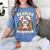 Reading Makes You Hoppier Bunny Book Fans Toddler Kid Women's Comfort Colors T-Shirt Chalky Mint