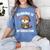 Reading Is Otterly Fun Otter Bookworm Book Lover Librarian Women's Comfort Colors T-Shirt Chalky Mint