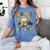 Reading Is Otterly Fun Sea Otter Book Lover Bookworm Women's Comfort Colors T-Shirt Chalky Mint