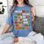 Reading Shirt There Is No Such Thing As Too Many Books Women's Comfort Colors T-Shirt Chalky Mint