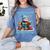 Reading Snow So Many Books Christmas Snow Little Time Women's Comfort Colors T-Shirt Chalky Mint