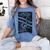 Reading Between The Timelines Time Travel Books Women's Comfort Colors T-Shirt Chalky Mint