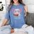 Readsalotl Axolotl Reading Book Lover Reading Pocket Axolotl Women's Comfort Colors T-Shirt Chalky Mint