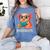Readsolotl Kawaii Axolotl Reading Book Lover Women's Comfort Colors T-Shirt Chalky Mint
