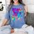 Retro 1980s 80's Baby 1990s 90's Made Me Nostalgia Birthday Women's Comfort Colors T-Shirt Chalky Mint