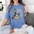 Retro Scary Horror Readers Book Club Spooky Halloween Women's Comfort Colors T-Shirt Chalky Mint