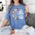 Retro So Many Books Little Time Book Clock Reading Women's Comfort Colors T-Shirt Chalky Mint