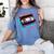 Retro VHS Vaporwave Video Cassette Nostalgia Geek Chic Premium Tri-Blend Women's Comfort Colors T-Shirt Chalky Mint