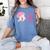 Rowdy 'Bout Books Cowboy Lovers Women's Comfort Colors T-Shirt Chalky Mint