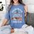 Salem Witch Book Club Raccoon Halloween Women's Comfort Colors T-Shirt Chalky Mint Salem Witch Book Club Raccoon Halloween Women's Comfort Colors T-Shirt Chalky Mint
