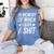 Saying In Memory Of When I Gave a Shit Women's Comfort Colors T-Shirt Chalky Mint