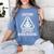Slippery When Reading Unhinged Book Lover Meme Witty Women's Comfort Colors T-Shirt Chalky Mint