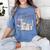 Smut Goblin Reading Club Book Lover Dark Academia Women's Comfort Colors T-Shirt Chalky Mint
