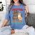 Smut Reader Cat Lover Fueled By Smutty Books & Cat Snuggles For Men Women Women's Comfort Colors T-Shirt Chalky Mint