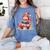 Snowman Reading Books Lovers Christmas Librarian Bookworm Women's Comfort Colors T-Shirt Chalky Mint Snowman Reading Books Lovers Christmas Librarian Bookworm Women's Comfort Colors T-Shirt Chalky Mint
