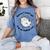 Sorry I Can't Go I'm An Indoor Cat Quote Introvert Women's Comfort Colors T-Shirt Chalky Mint
