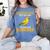 Sun Conure Introvert Parrot Bird Sun Conure Women's Comfort Colors T-Shirt Chalky Mint