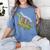 Teachersaurus Dinosaur Teachers Dino Reading Book Librarian Women's Comfort Colors T-Shirt Chalky Mint