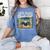 Tired Moms Book-Club Reading Book Lover Literature Bookish Women's Comfort Colors T-Shirt Chalky Mint