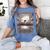 Totally Weird Tees Cat Library Book Reading Literary Women's Comfort Colors T-Shirt Chalky Mint Totally Weird Tees Cat Library Book Reading Literary Women's Comfort Colors T-Shirt Chalky Mint
