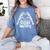 You Had Me At Trigger Warning Skeleton Book Reading Lover Women's Comfort Colors T-Shirt Chalky Mint