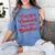 Valentine Bookish Love Quote Forget Flowers Buy Me Books Women's Comfort Colors T-Shirt Chalky Mint