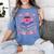 Valentines All Booked For Valentines Book Lovers Teacher Kid Premium Women's Comfort Colors T-Shirt Chalky Mint