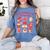 Valentines Reading Book Lover All Booked For Valentine's Day Women's Comfort Colors T-Shirt Chalky Mint