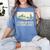 I Wanna Be Where The People Arent Hiking Camping Introvert Women's Comfort Colors T-Shirt Chalky Mint