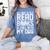All I Want To Do Is Read Books Reading Dog Lovers Women's Comfort Colors T-Shirt Chalky Mint